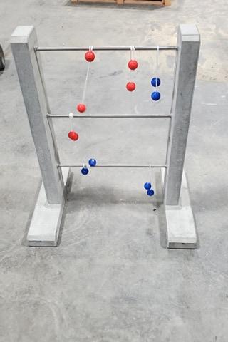 Concrete Ladderball Game