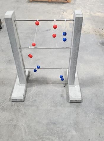 Concrete Ladder Ball Game