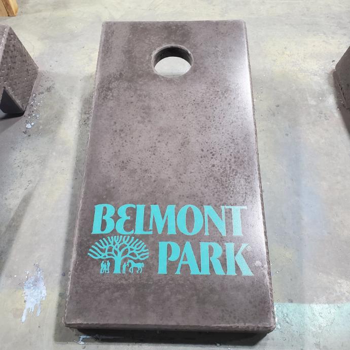 Concrete Cornhole Board