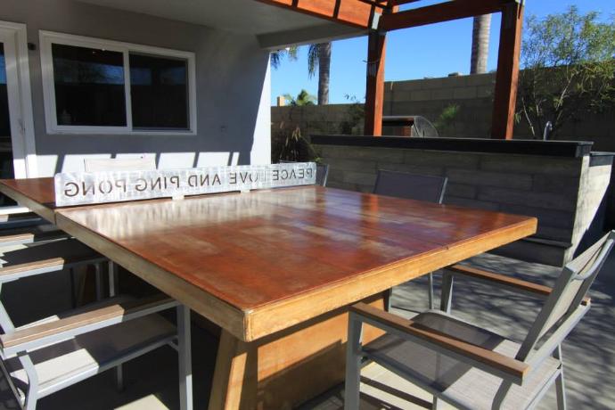Modern Dining Table Leg Design Concrete Table Tennis Table