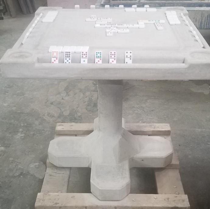 Concrete Domino table for parks Concrete Domino Table