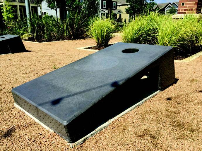 Concret Cornhole Board Product Picture