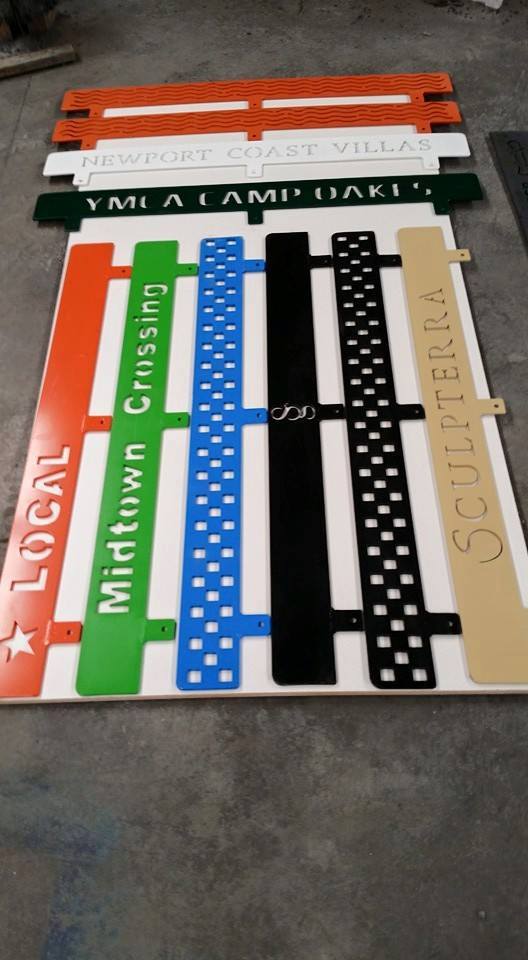 Custom branded steel nets for outdoor concrete games