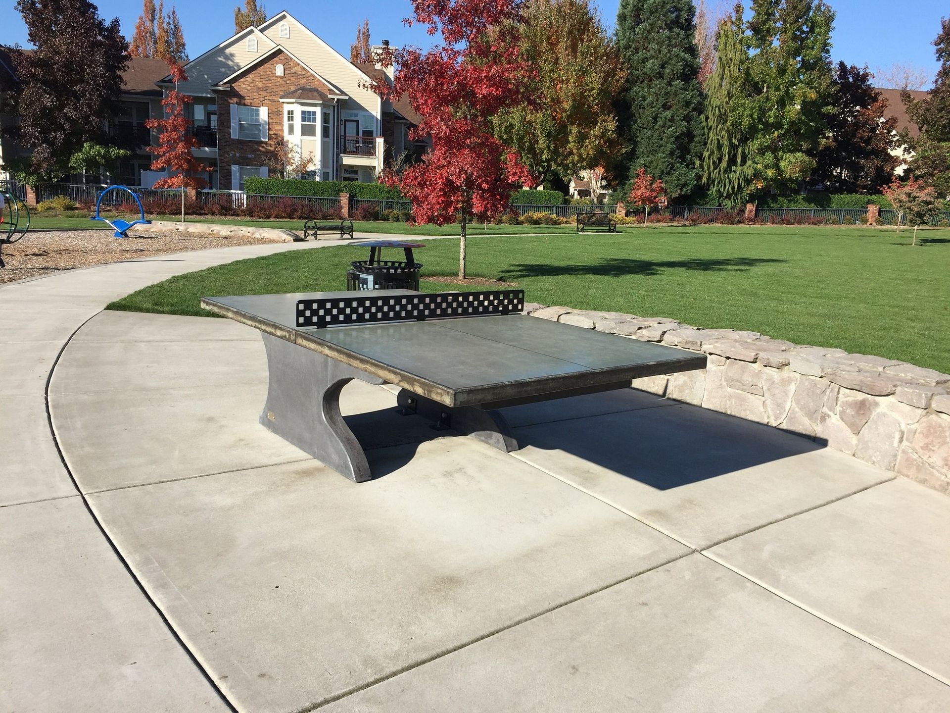 Cantilever Concrete Table Tennis Table